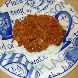 トマトのドライカレー